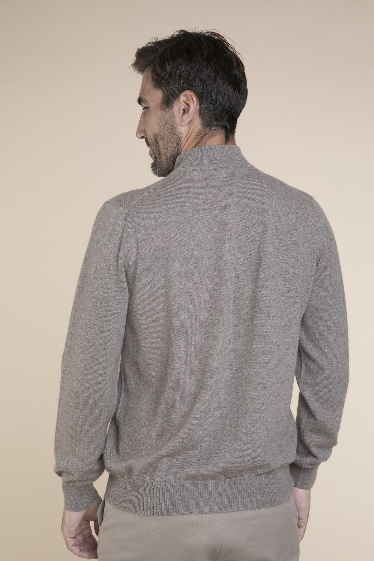 Pánský casual cardigan na zip